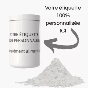 encart poudre coll perso Complément alimentaire à marque blanche