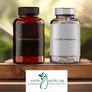 Créer sa propre marque de compléments alimentaires grâce à Happy Nutri Lab 1 MARQUE BLANCHE HAPPY NUTRI LAB 300x300 1